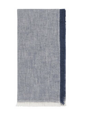 Now Designs Heirloom Chambray Napkin - Midnight