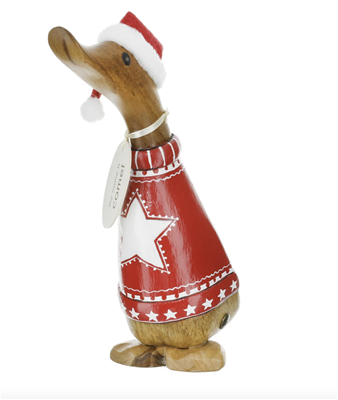 DCUK Traditional Christmas Duckling - Star Jumper
