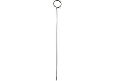 WINCO 10" Stainless Steel Oval Skewers 