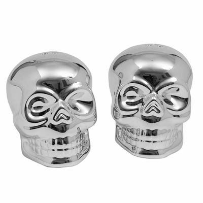 DII Skull Salt & Pepper Shaker Set