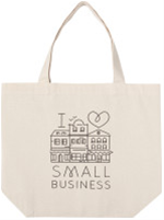 Support Small Business Tote Bag 