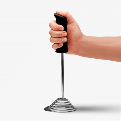 Dreamfarm Smood Potato Masher - Black