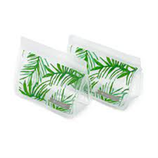 Full Circle ZipTuck Reusable Snack Bags - Palm