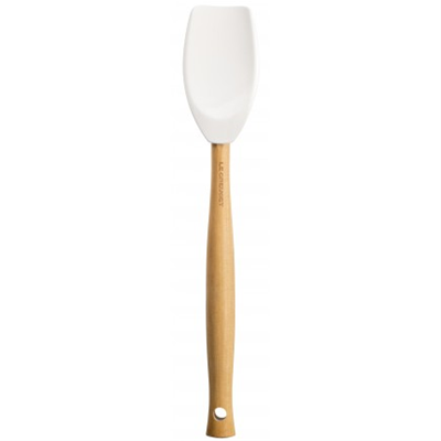 Le Creuset Craft Utensil Series Spatula Spoon - White 