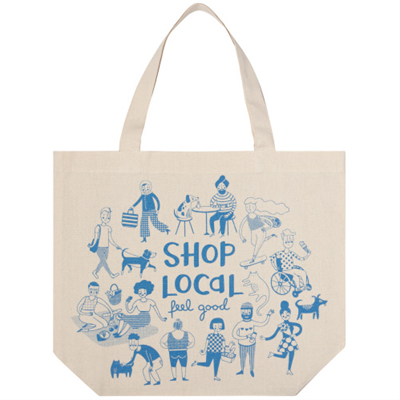 Shop Local Feel Good Tote BagShop Local Feel Good Tote Bag