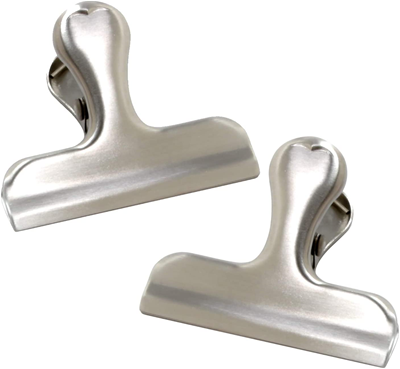 Norpro Stainless Steel Bag Clips - Set of 2 