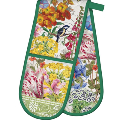 Michel Design Works Double Oven Mitt Summer Days  