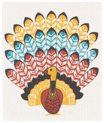 Now Designs Swedish Dishcloths - Tommy Turkey 