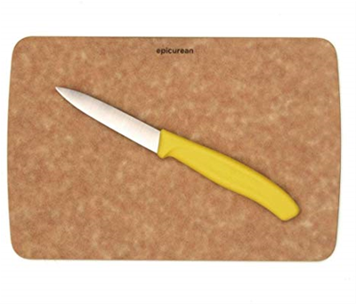 Epicurean Natural Bar Board with Paring Knife