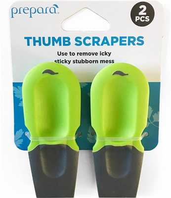 Prepara Thumbscraper Set - Green / Grey 