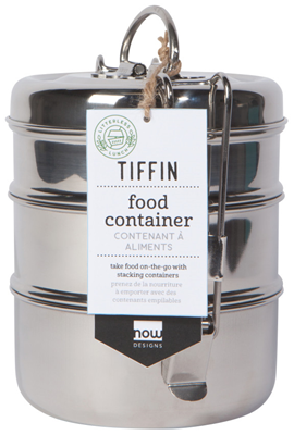 Now Designs Tiffin Food Storage Container - Simply Steel 