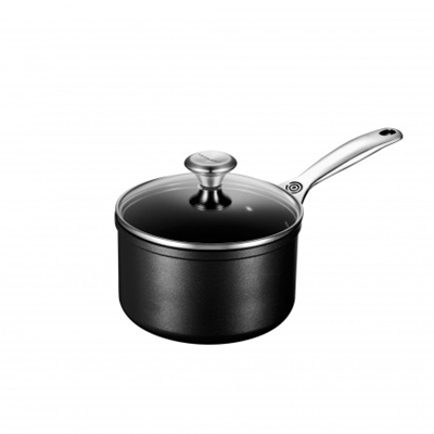 Le Creuset Toughened Nonstick Pro 2 Qt. Saucepan with Glass Lid 