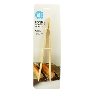 Bamboo Toast Tongs