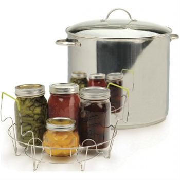 RSVP Endurance 20-qt Stainless Steel Stock Pot / Water Bath 