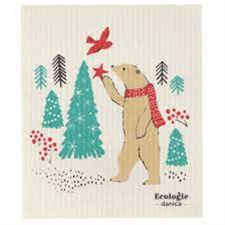 Ecologie Swedish Sponge Cloth - Winter Wilderland