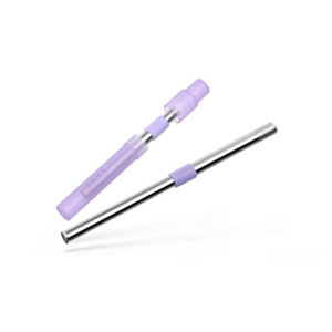 ZOKU Jumbo Pocket Straw - Purple