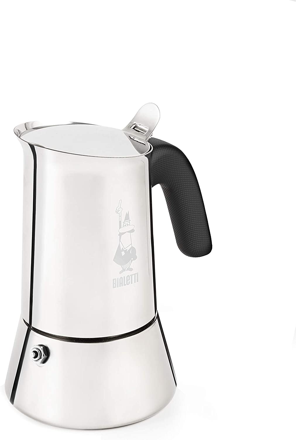 Skænk Marine sandsynligt Bialetti Venus 10 Cup Stainless Steel Stove Top Coffee Maker - Induction