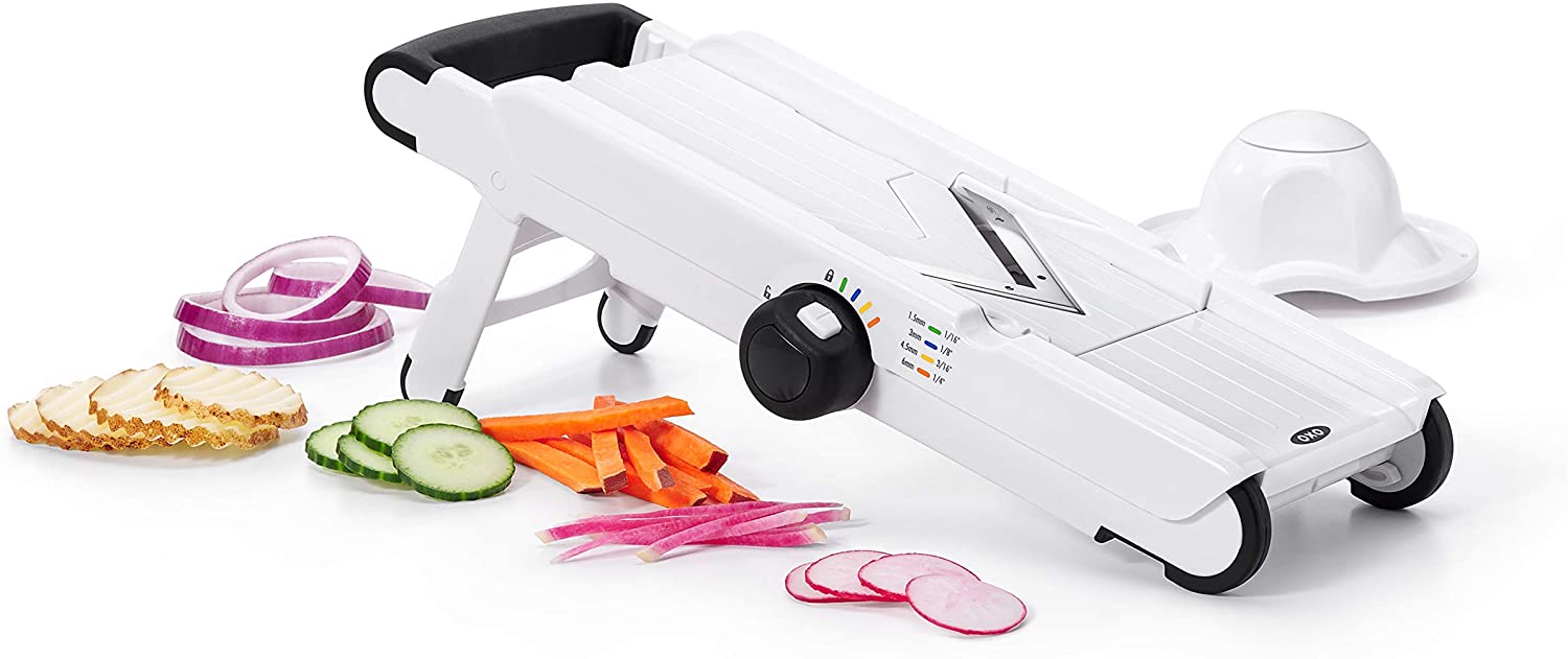 Best Home Slicer!  MANDOLINE SLICER Demo 