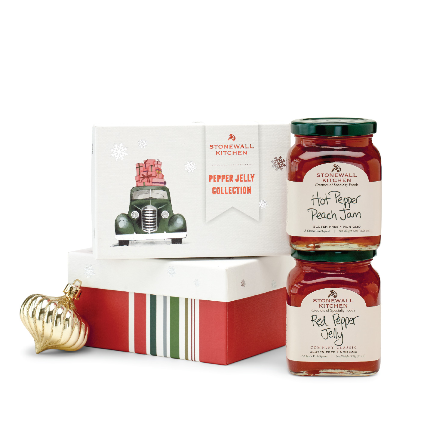 Stonewall Kitchen 2017 Holiday Pepper Jelly Gift Pack