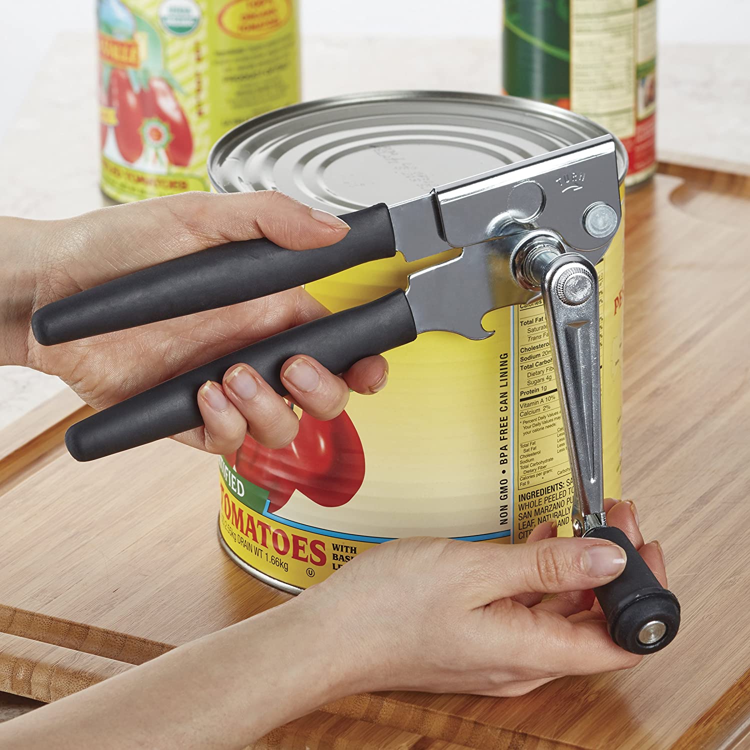 West Bend Company 6080 Crank Can Opener Foldng Handle