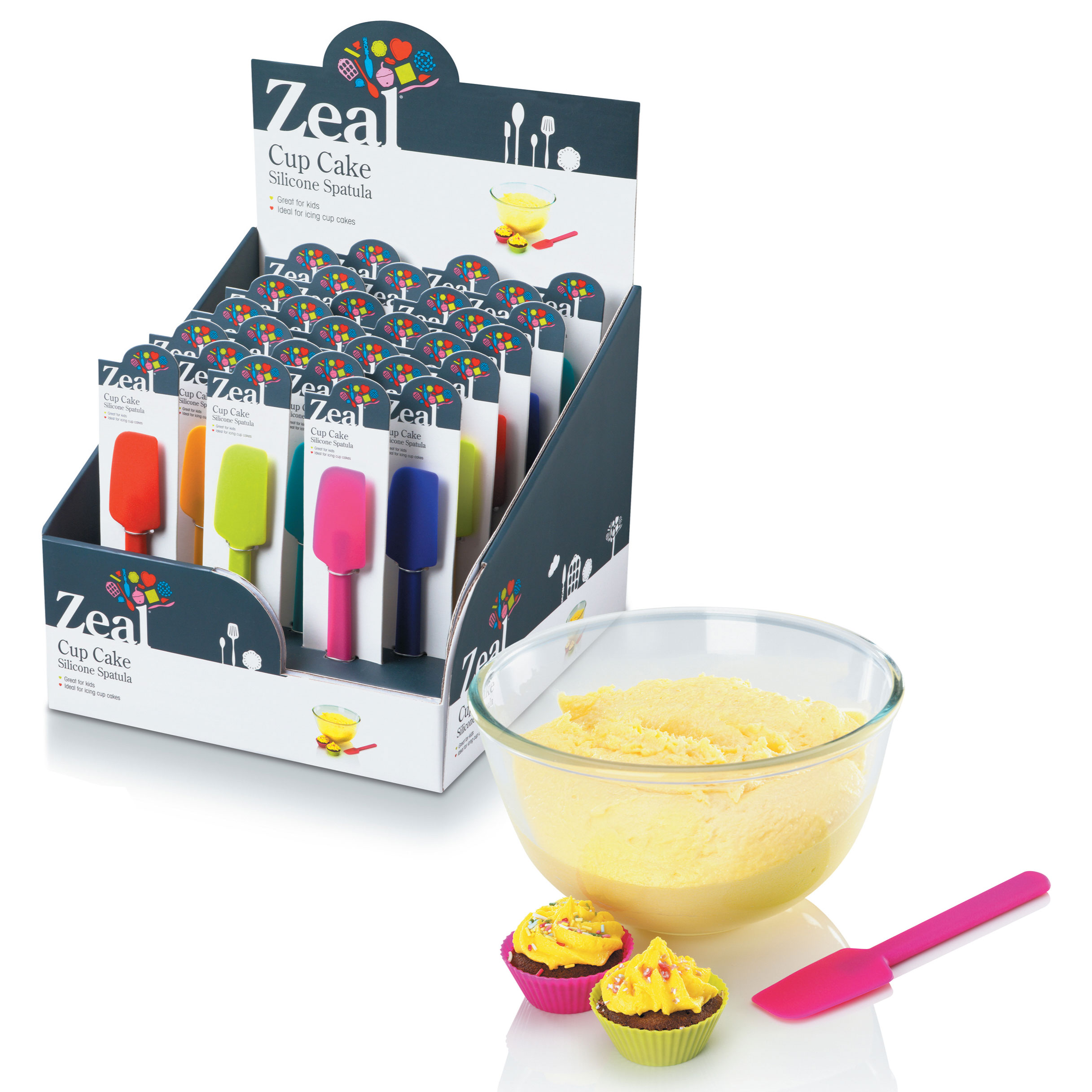 Zeal Silicone Measuring Spoon Set, Silicone Measuring Spoons 