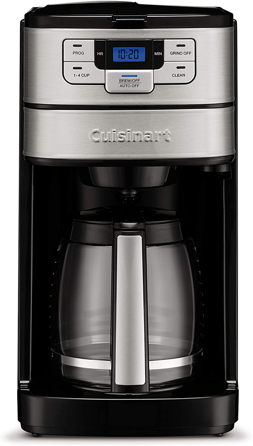 Cuisinart Grind and Brew Single-Serve Coffee Maker in Black