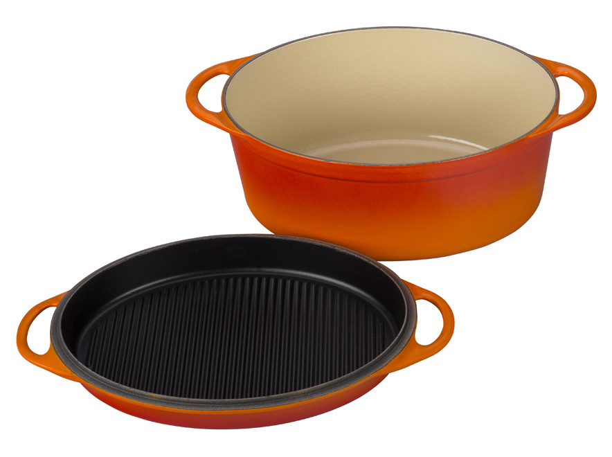 How to Clean Le Creuset Grill Pans and Skillets 