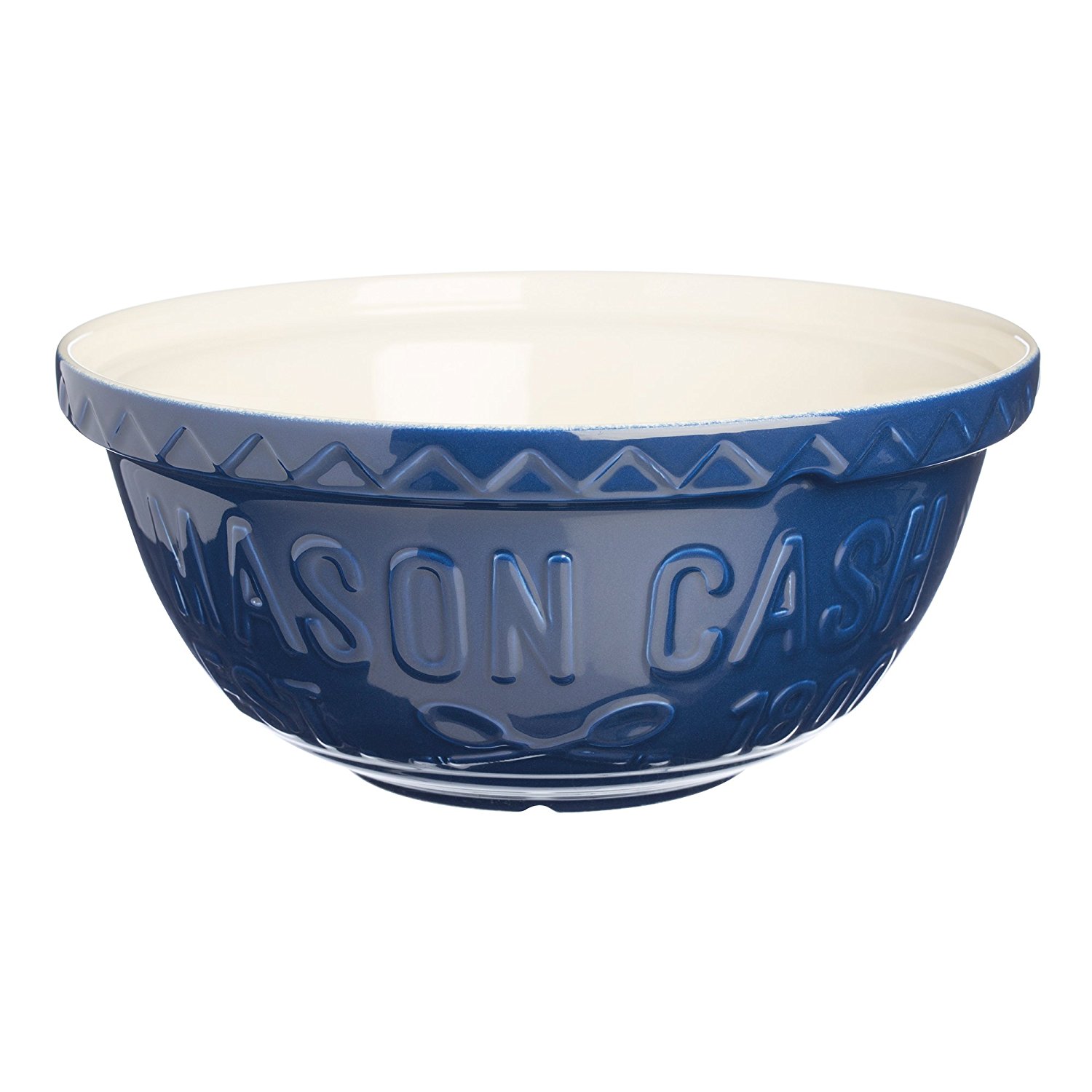 Mason Cash 4.5qt S12 Varsity Blue Mixing Bowl