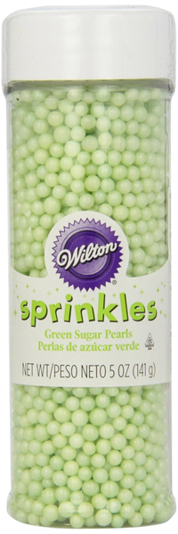 Wilton Sugar Pearls, 141 gram, Gold