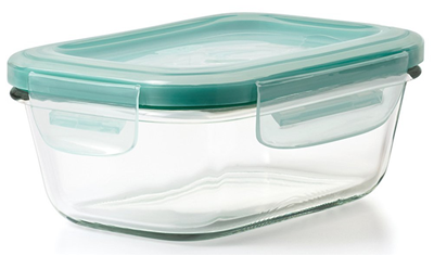 OXO Good Grips 1.6 Cup Glass Rectangle Food Storage Container 
