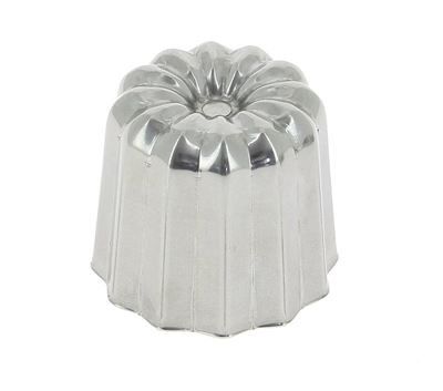 De Buyer 1.75" Stainless Steel "Canelés" Fluted Mould