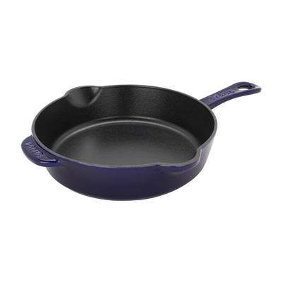 Staub Traditional Deep 8.5-inch Skillet - Dark Blue