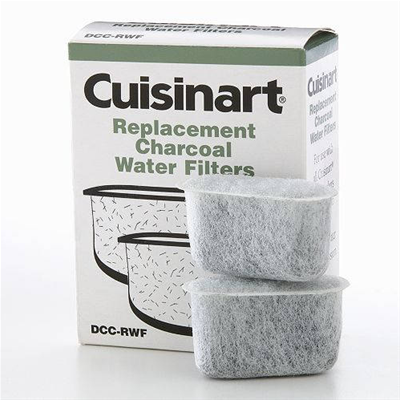 Cuisinart/Waring Replacement Charcoal Water Filters - 2 Pack