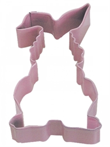 Floppy Bunny Cookie Cutter 3.5" - Pink