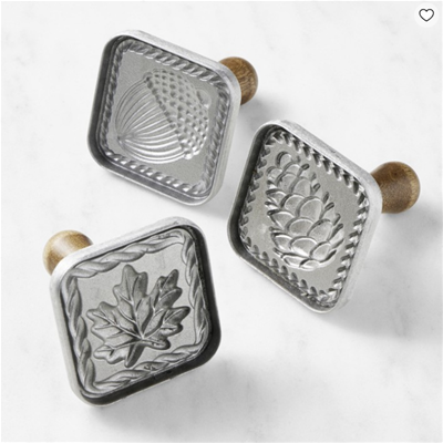 Nordic Ware Fall Forrest 3D Cookie Stamp Set