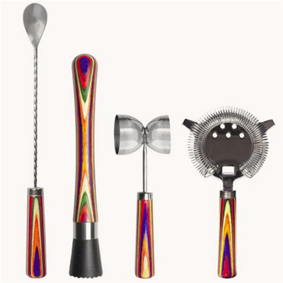 Baltique® Marrakesh Collection 4-Piece Bartending Kit
