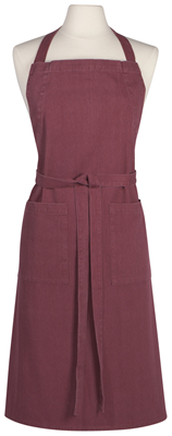 Now Designs Stonewash Apron - Wine