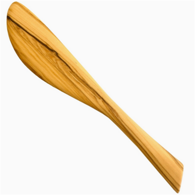 Rock & Branch Olive Wood Spreader Knife For Cheese & More
