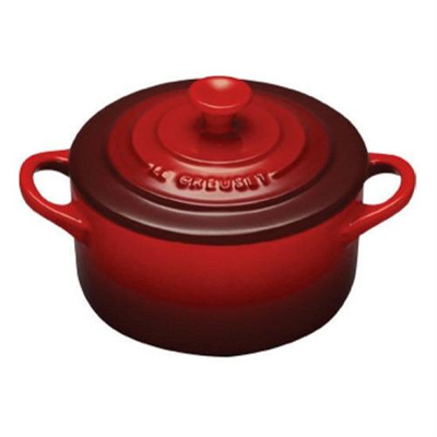 Le Creuset Mini Round Cocotte - Cerise - 8 oz. 