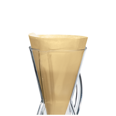 chemex half moon natural pour over coffee filters