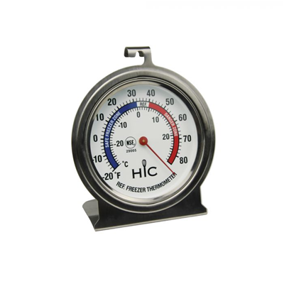 HIC Large Face Refrigerator/Freezer Thermometer