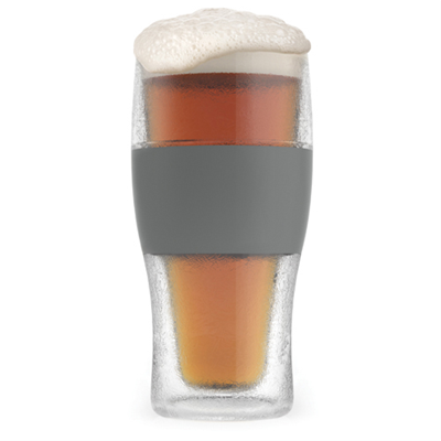 FREEZE™ Cooling Pint Glass - Grey 