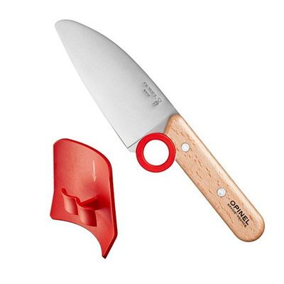 Opinel Le Petit Chef Chef Knife & Finger Guard Set