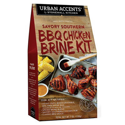 Urban Accents Savory Southern BBQ Chicken Brine Kit 