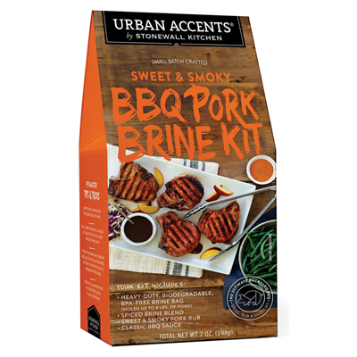 Urban Accents Sweet & Smoky BBQ Pork Brine Kit