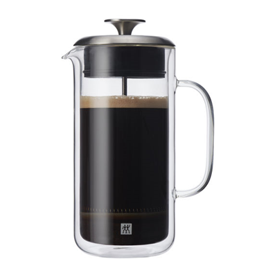 ZWILLING Sorrento Plus 27-oz Double Walled Glass French Press 