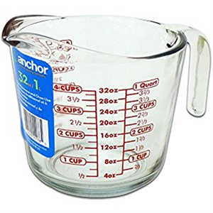 Anchor Hocking 32 oz. / 4 Cup Measuring Cup