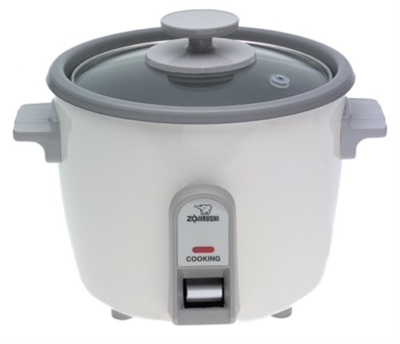 Zojirushi 3-Cup Rice Cooker / Steamer - White
