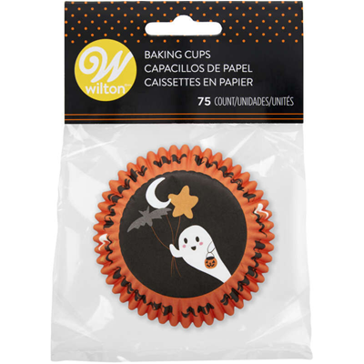 Wilton Trick or Treat Paper Halloween Cupcake Liners - 75-Count