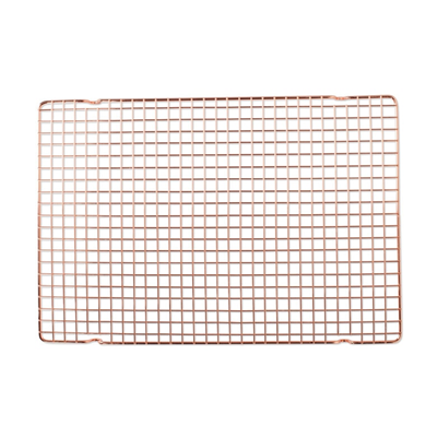 Large Copper-Plated Cooling Rack - Half Sheet Pan size